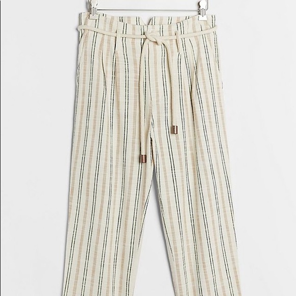 ✨ Anthropologie Maeve Sutton Tapered Pants Sz 12 - Picture 2 of 5